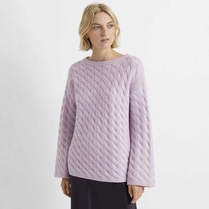 Club Monaco Lavender Cable Sweater